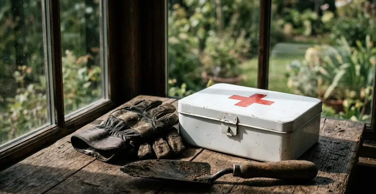 Scène évoquant la fragilité du quotidien face aux accidents domestiques et la nécessité de protection financière