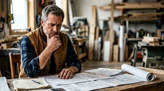 Artisan du bâtiment confronté aux conséquences financières d'un défaut d'assurance décennale