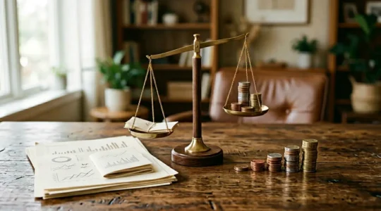 Concept de calcul financier et stratégie d'assurance avec franchise et prime