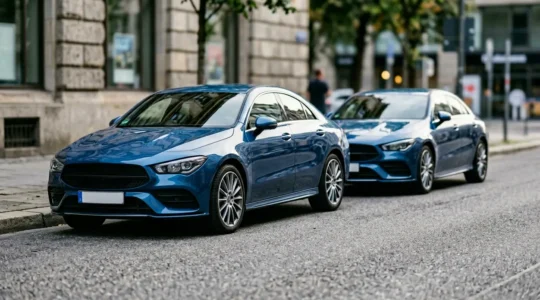 Comparaison visuelle illustrant les écarts de prix entre deux assurés automobiles similaires