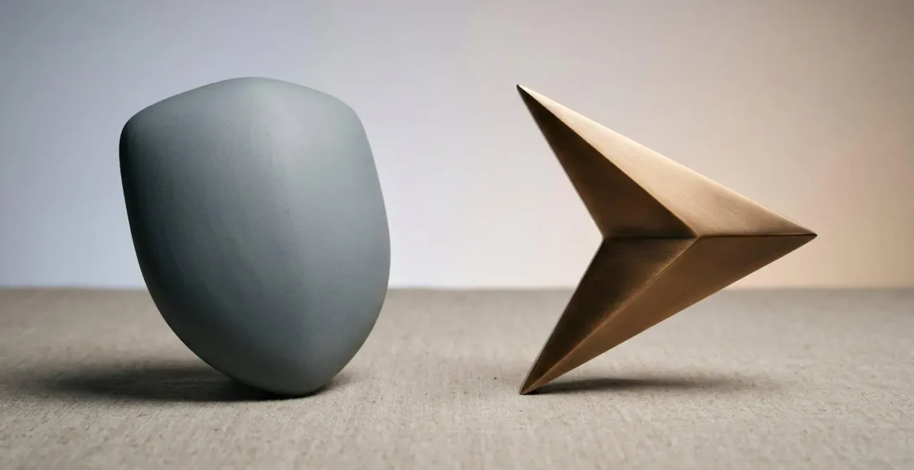 Composition symbolique illustrant la distinction entre protection defensive et offensive en assurance