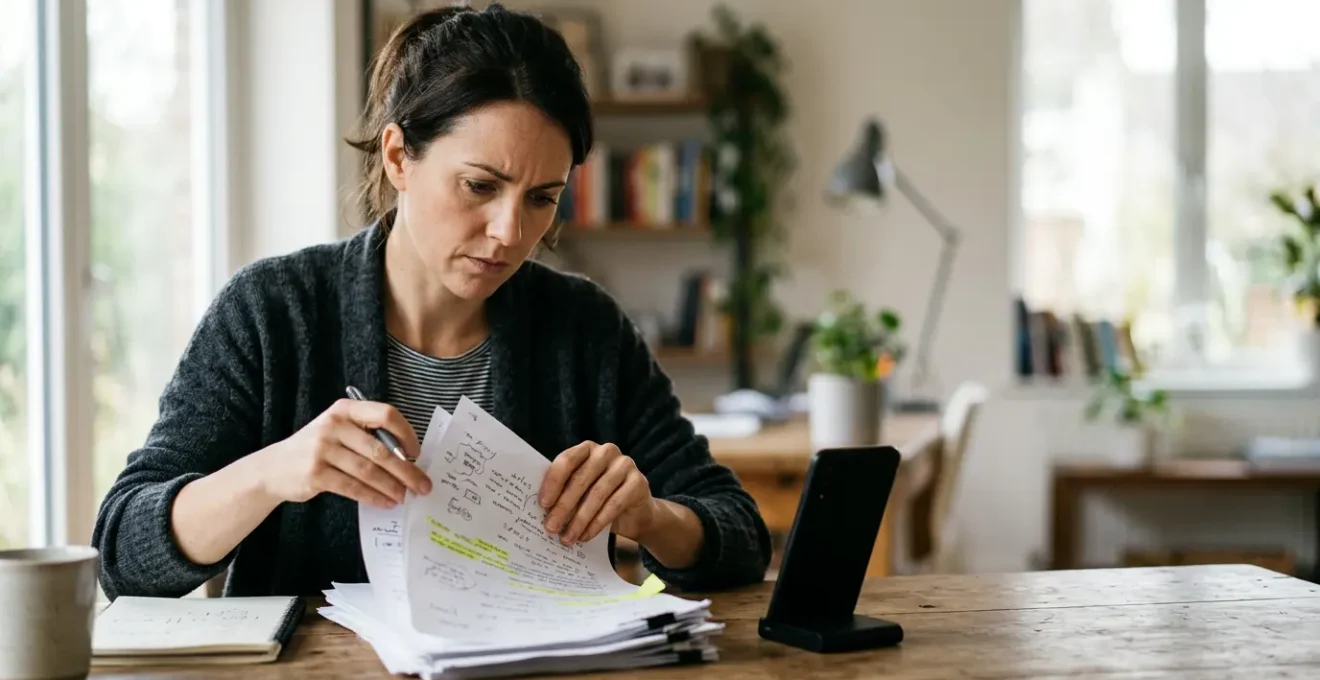 Préparation minutieuse pour un appel au service sinistre d'assurance