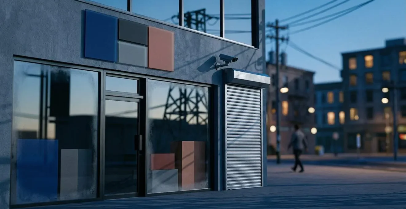 Commerce moderne exposé à de multiples risques professionnels nécessitant une protection complète