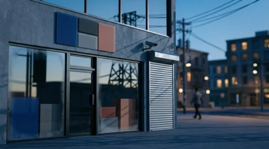 Commerce moderne exposé à de multiples risques professionnels nécessitant une protection complète